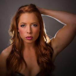 red hair and muscle